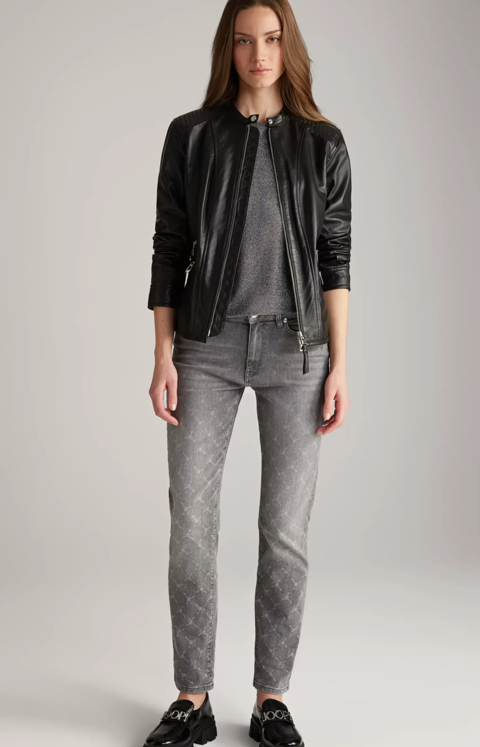 Cornflower Jeans in a Light Grey Washed Finish