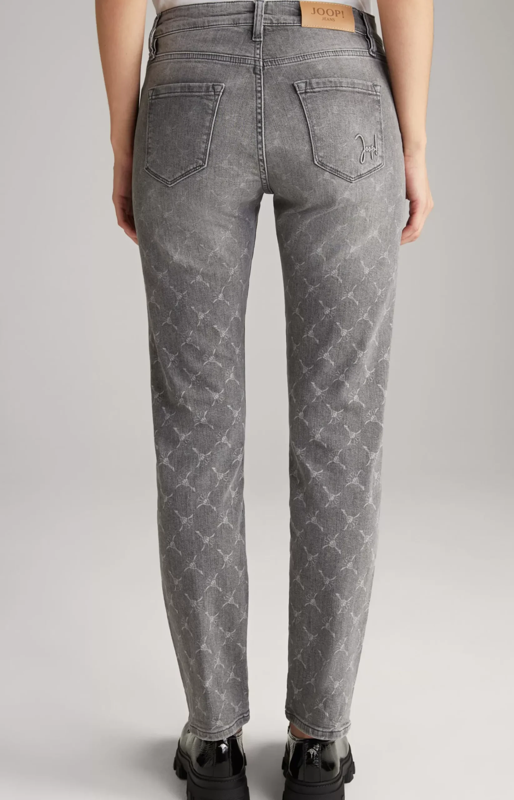 Cornflower Jeans in a Light Grey Washed Finish