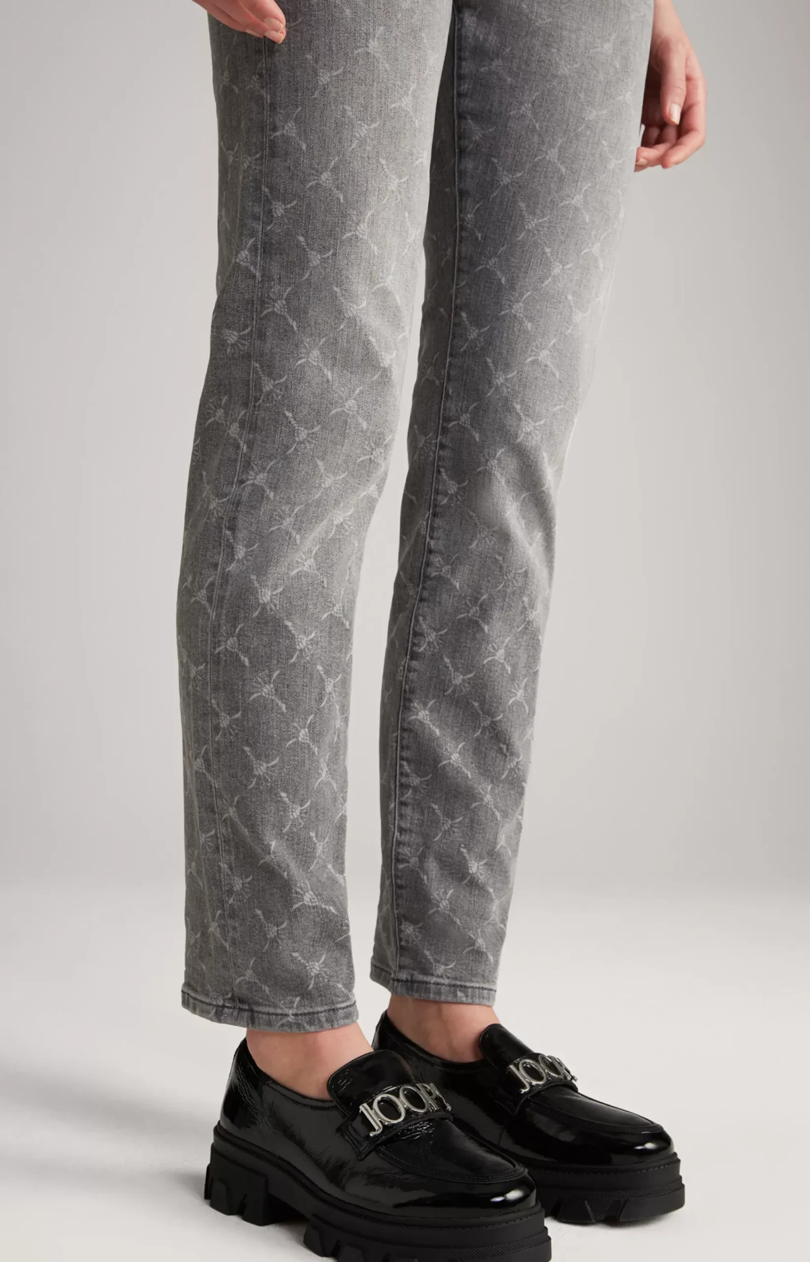 Cornflower Jeans in a Light Grey Washed Finish