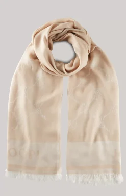 Cornflower Scarf in Beige