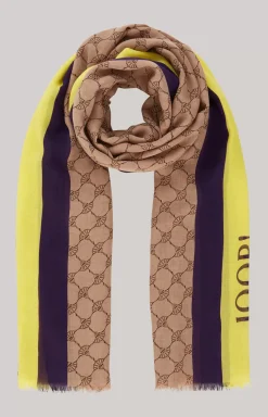 Cornflower Scarf in Beige