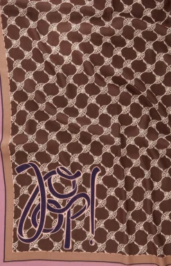 Cornflower Scarf in Brown