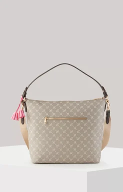 Cortina Aurora Hobo Bag in Greige