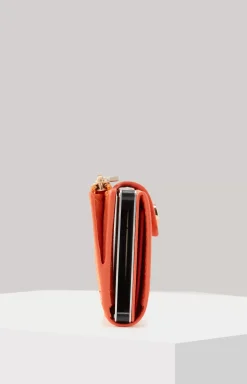 Cortina C-Four Card Holder in Orange