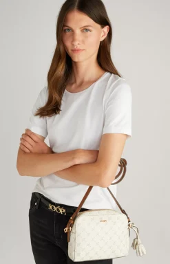 Cortina Cloe Shoulder Bag in Off-white