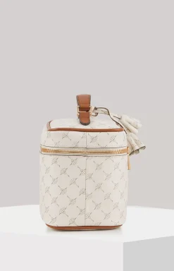 Cortina Flora Beauty Case in Off-white