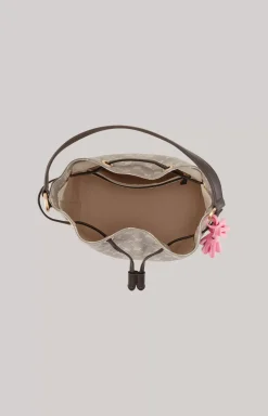 Cortina Franziska Bucket Bag in Greige