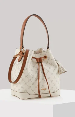 Cortina Franziska Bucket Bag in Off-white