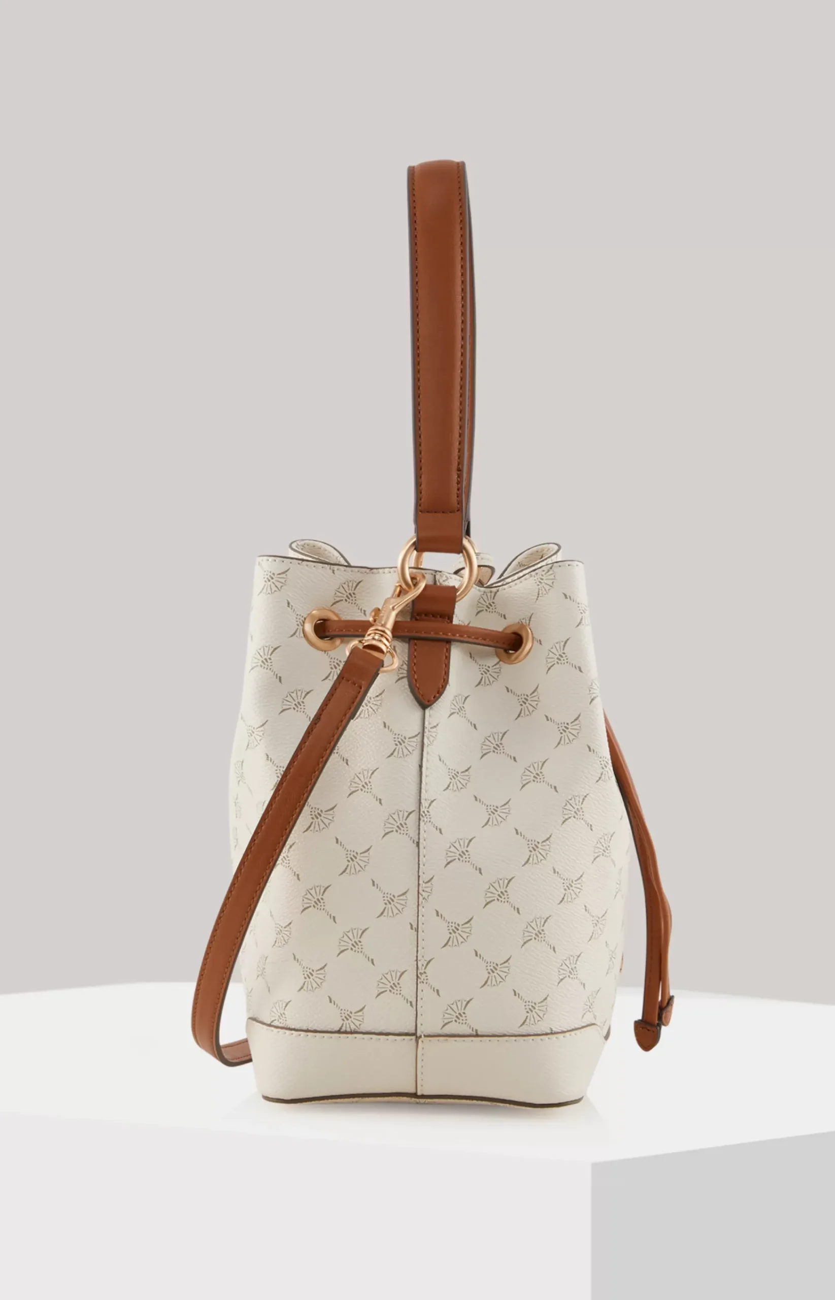 Cortina Franziska Bucket Bag in Off-white