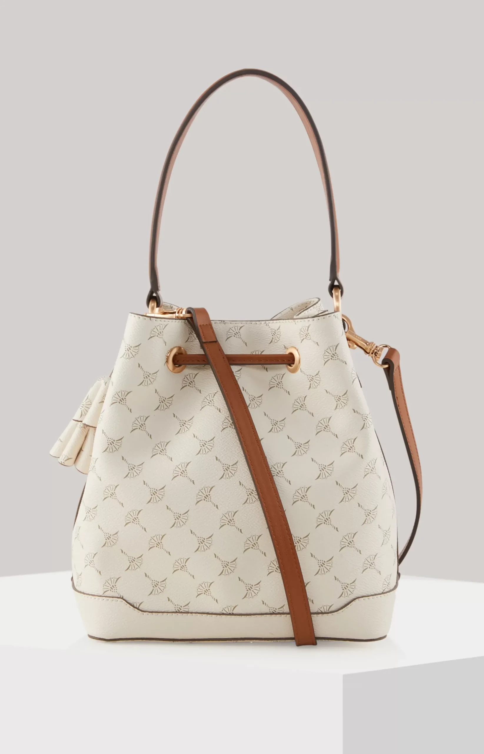Cortina Franziska Bucket Bag in Off-white