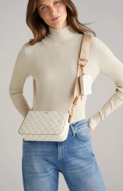 Cortina Jasmina Shoulder Bag in Off-white