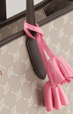 Cortina Lara Midi Shopper in Greige
