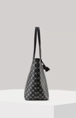 Cortina Lara Midi Shopper in Black