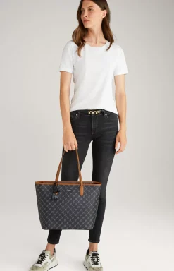 Cortina Lara Midi Shopper in Dark Blue