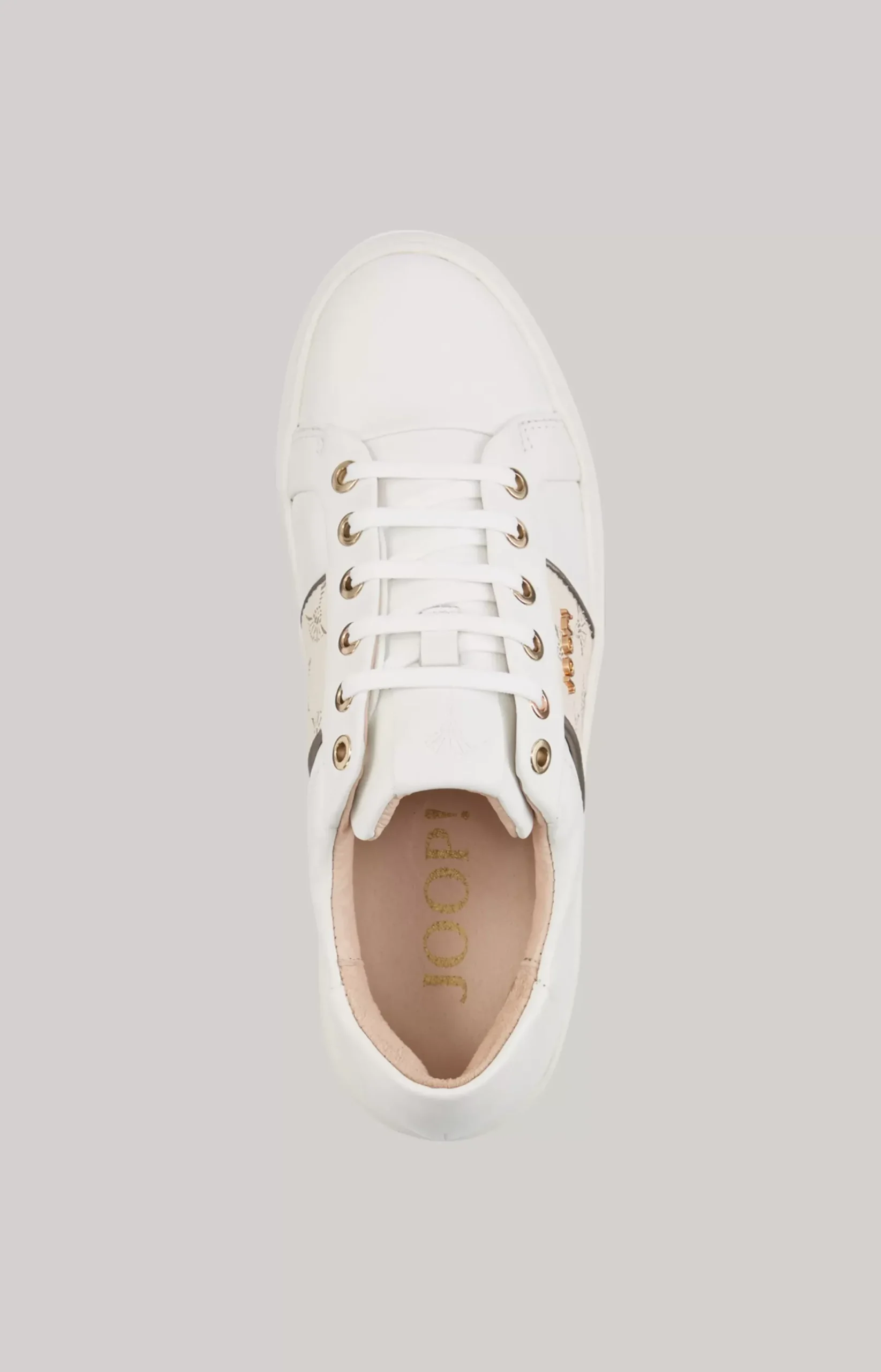 Cortina Lista Coralie Trainers in Off-white/Rosé