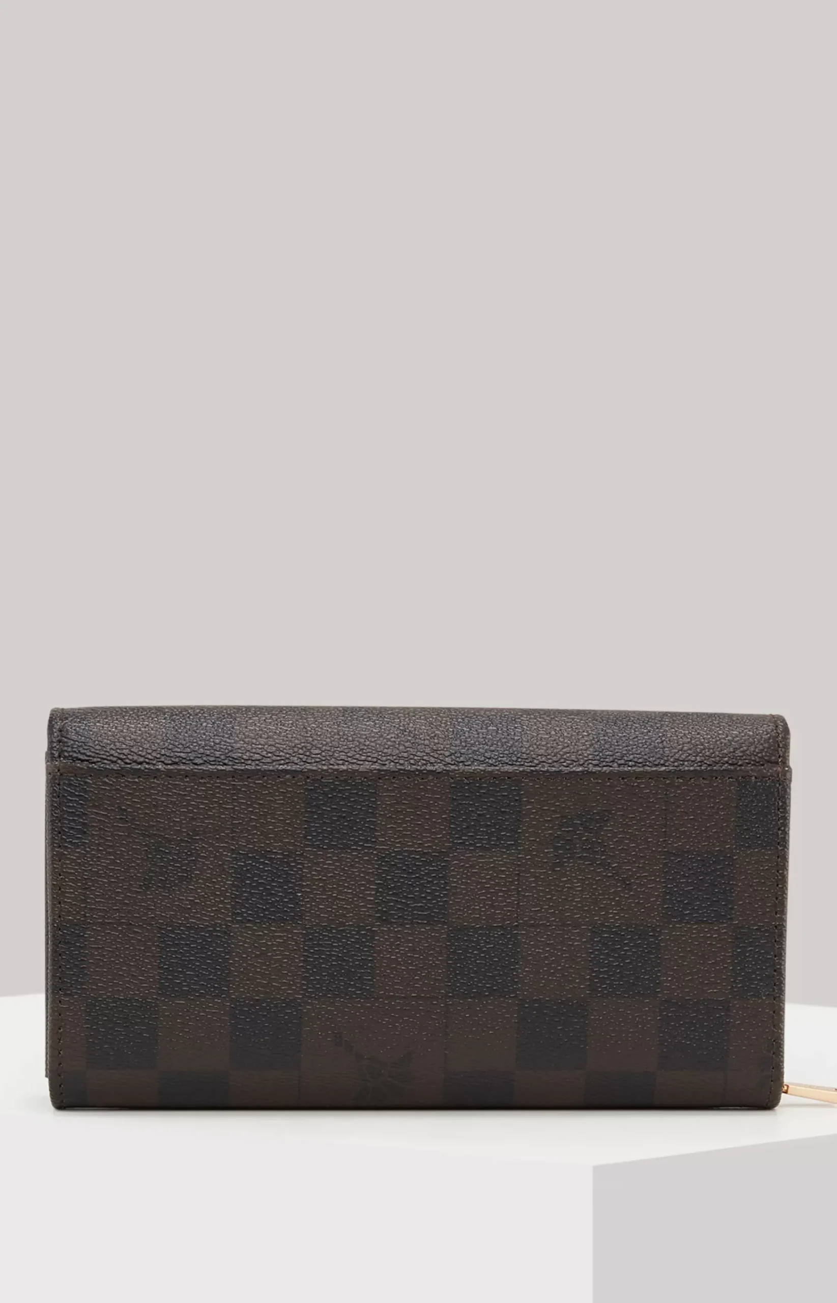 Cortina Piazza Europa Wallet in Dark Brown