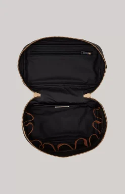 Cortina Piazza Flora Beauty Case in Brown