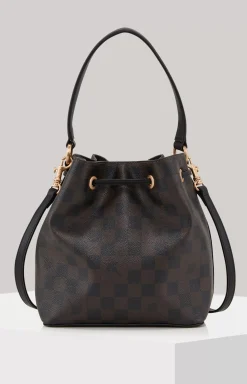 Cortina Piazza Franziska Bucket Bag in Brown