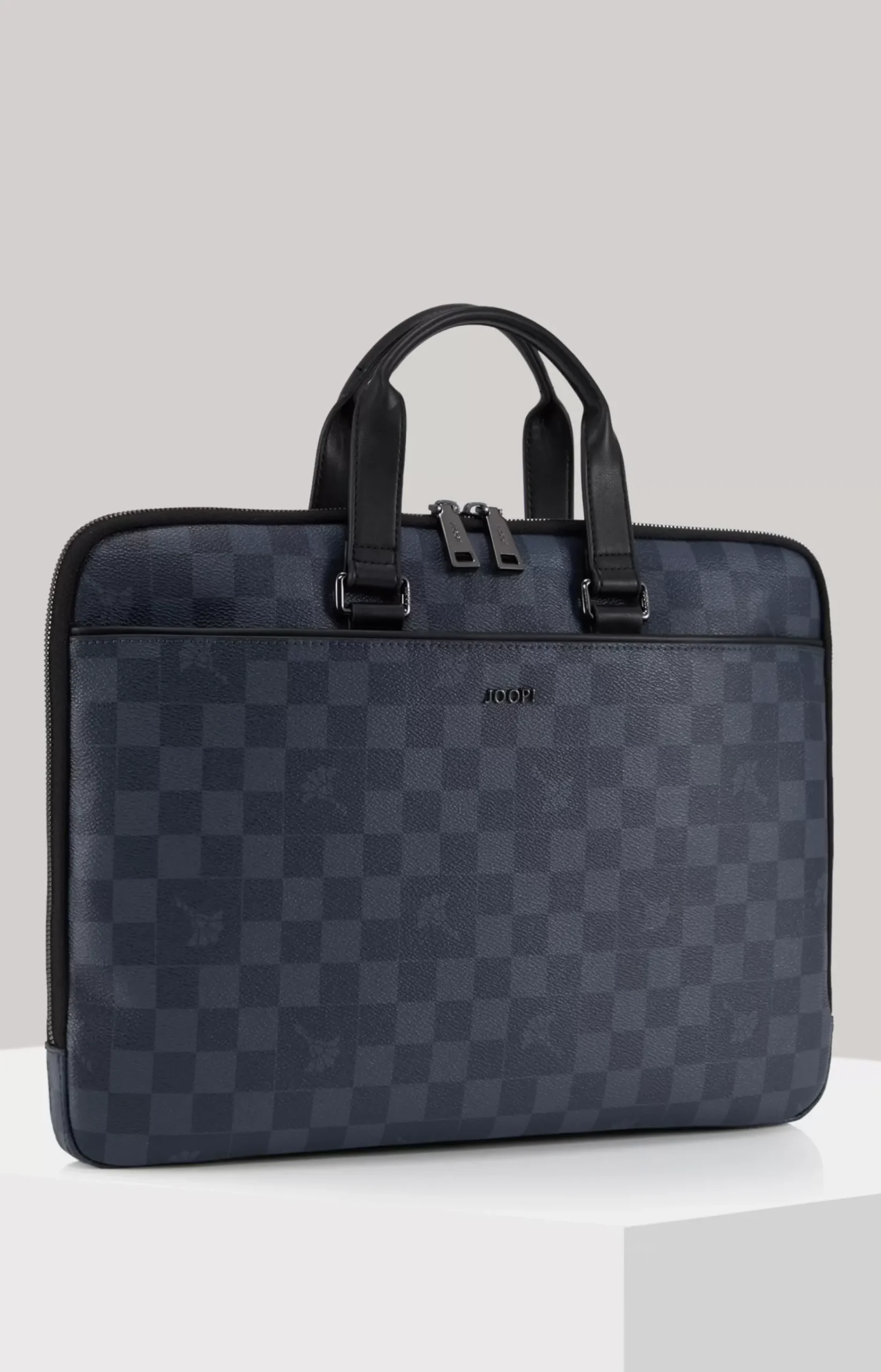 Cortina Piazza Janus business bag in Dark Blue