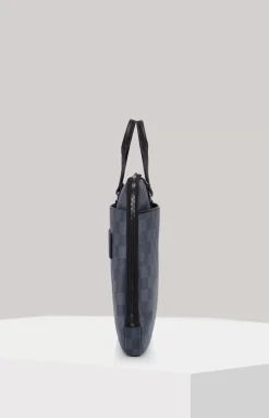 Cortina Piazza Janus business bag in Dark Blue
