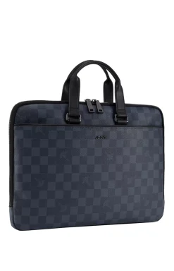 Cortina Piazza Janus business bag in Dark Blue