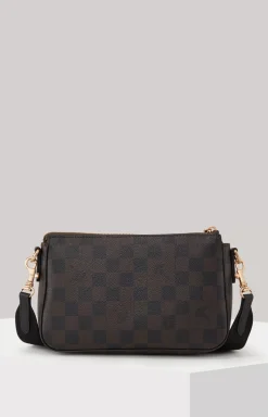 Cortina Piazza Jasmina Shoulder Bag in Brown