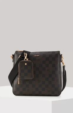 Cortina Piazza Jasmina Shoulder Bag in Brown/Black