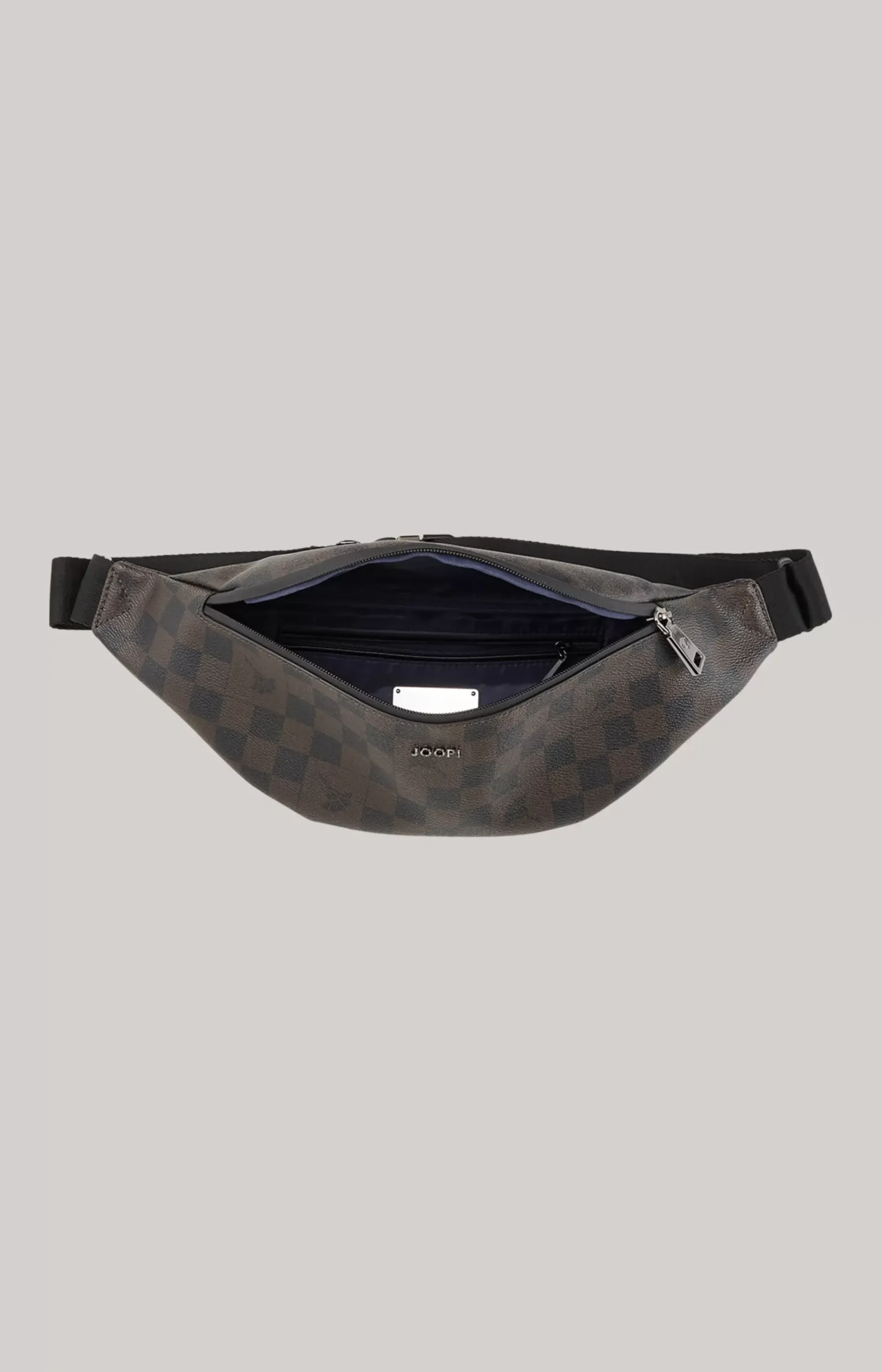 Cortina Piazza Leo Belt Bag in Seal Brown