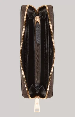 Cortina Piazza Melte Wallet in Dark Brown