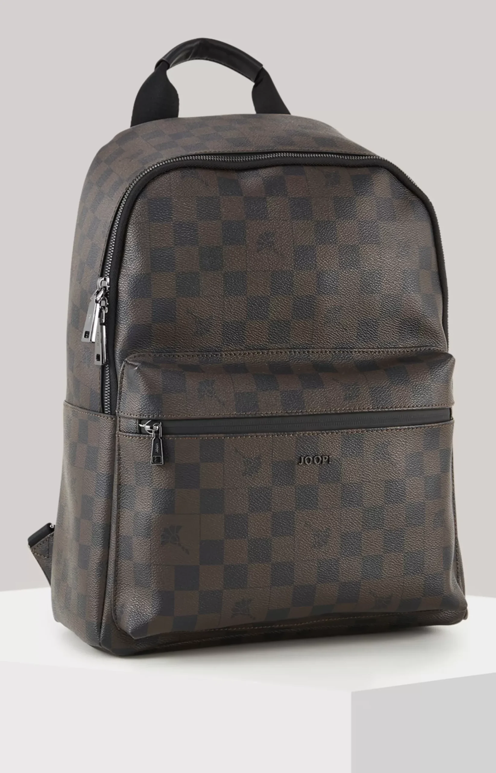 Cortina Piazza Miko Backpack in Seal Brown
