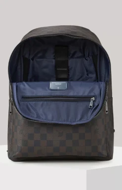 Cortina Piazza Miko Backpack in Seal Brown
