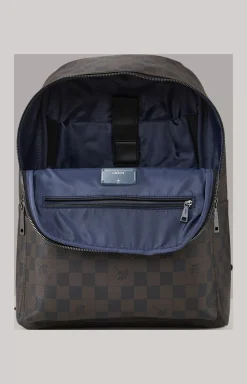 Cortina Piazza Miko Backpack in Seal Brown