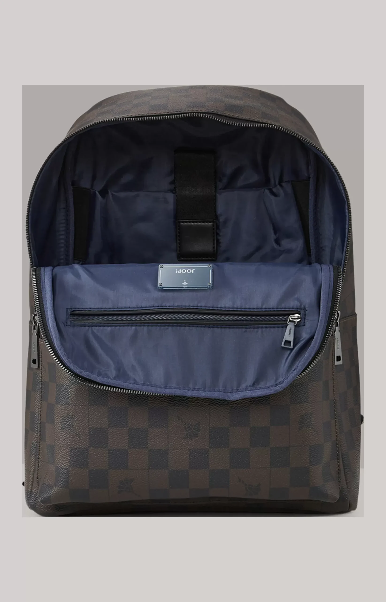 Cortina Piazza Miko Backpack in Seal Brown