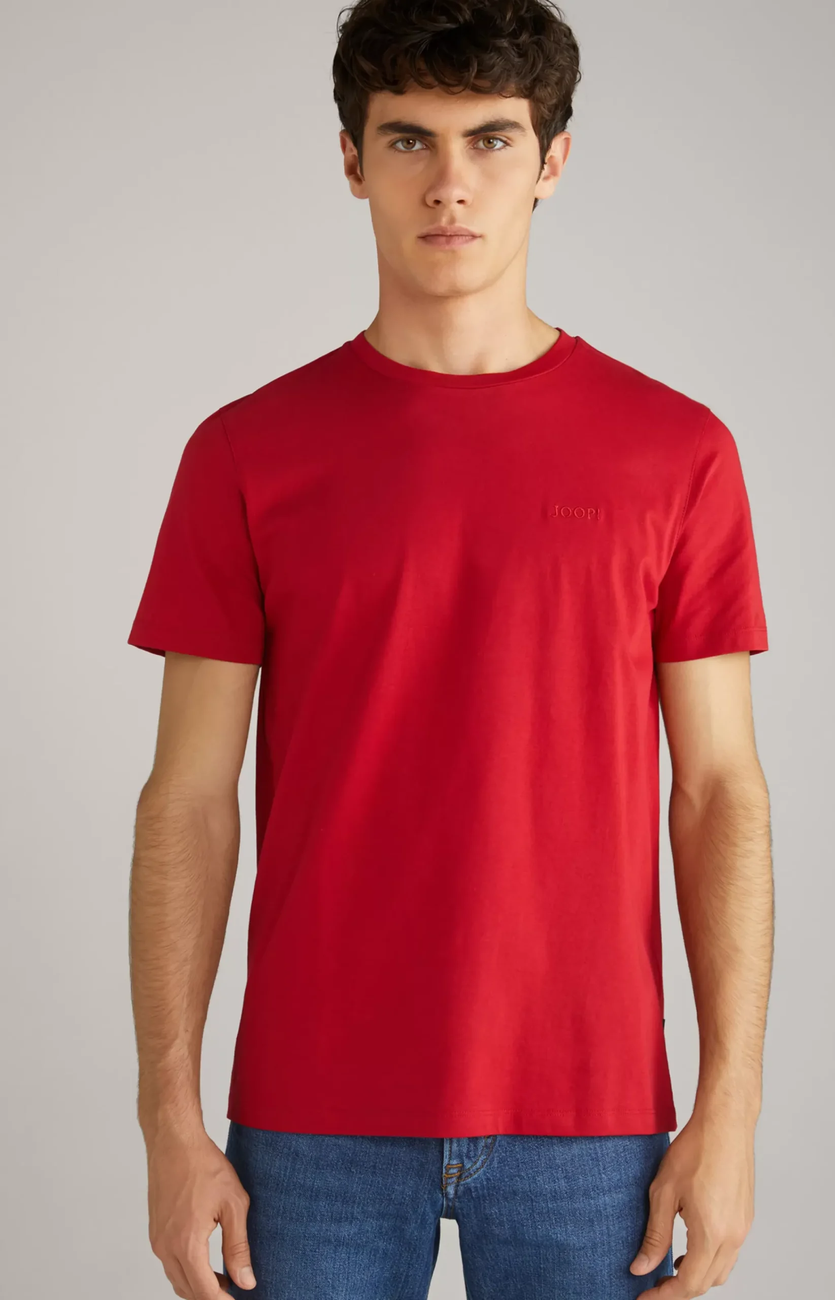 Cosimo T-shirt in Dark Red