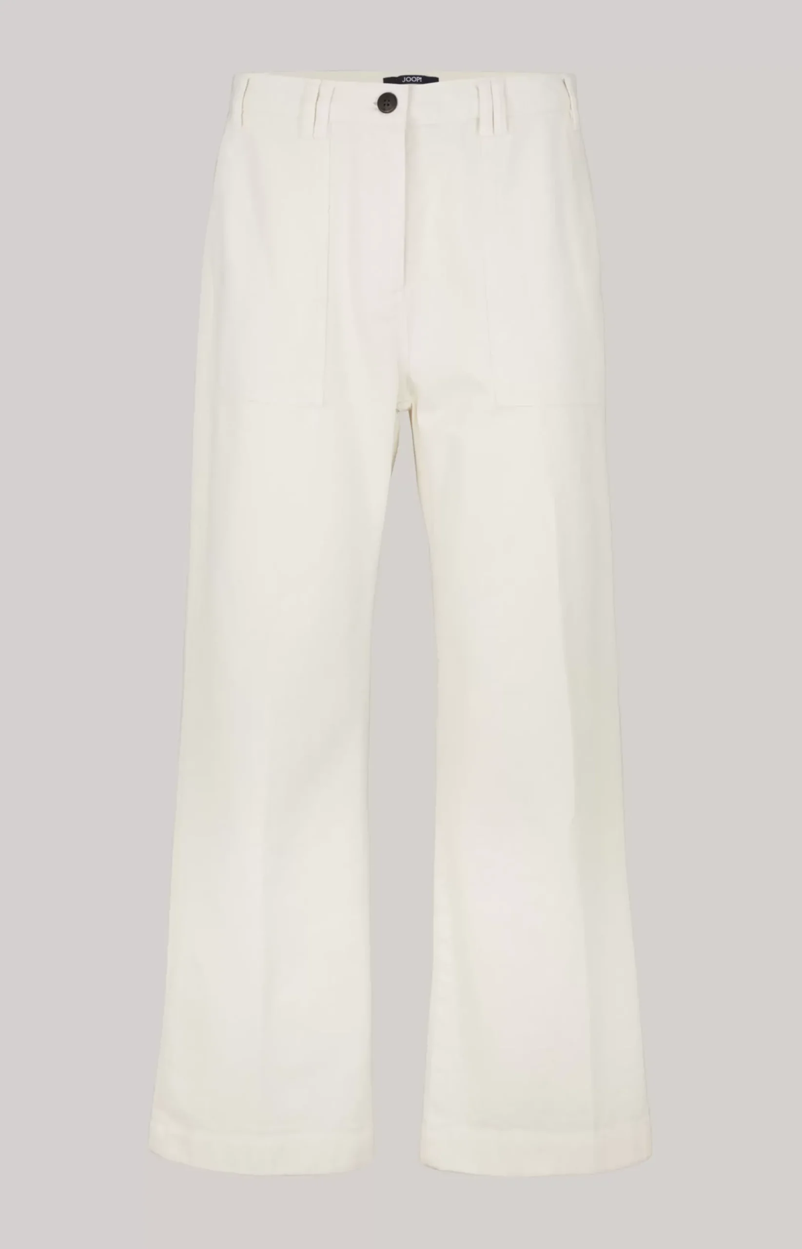 Cotton Jeans in Off-white