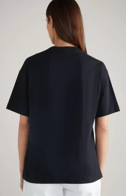 Cotton T-Shirt in Black