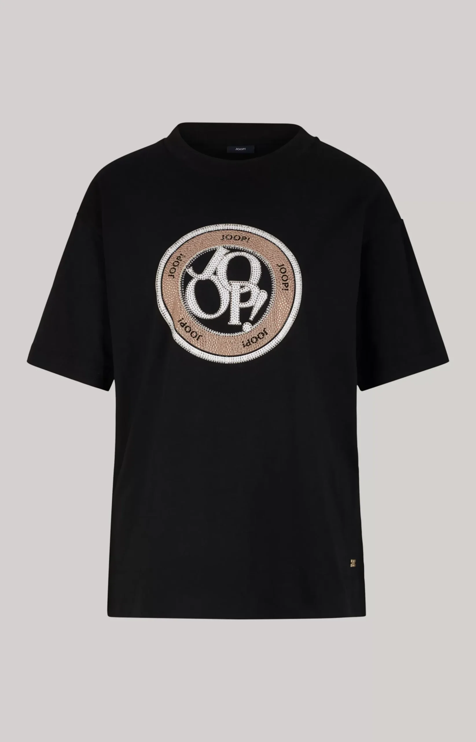Cotton T-Shirt in Black