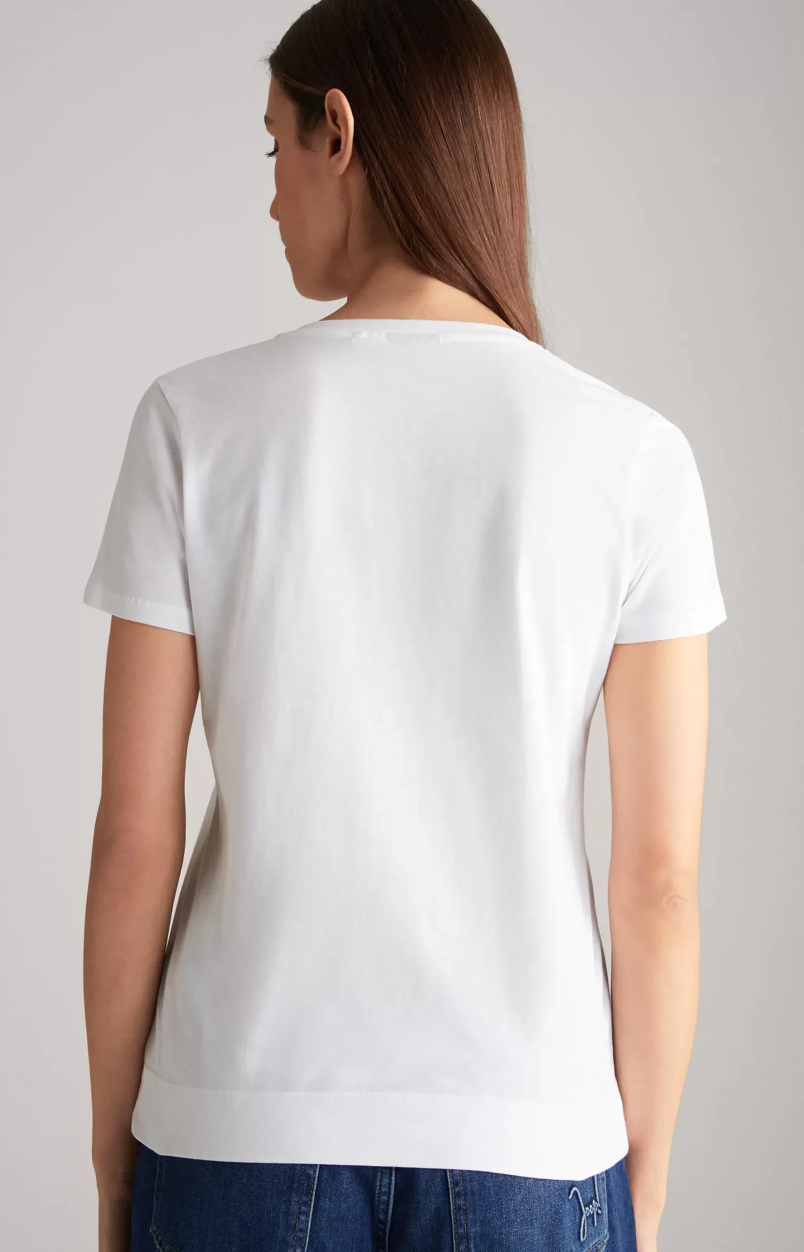 Cotton T-Shirt in White