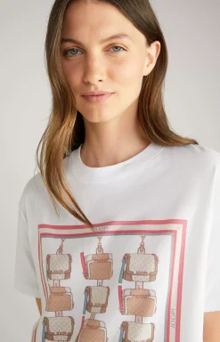 Cotton T-Shirt in White