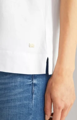 Cotton T-Shirt in White