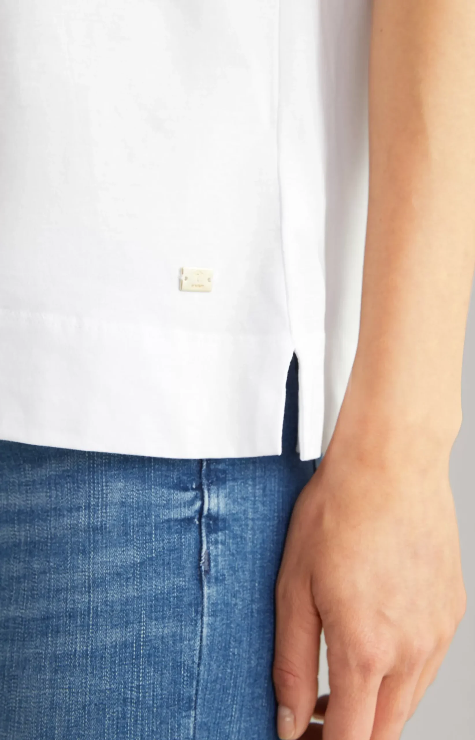 Cotton T-Shirt in White