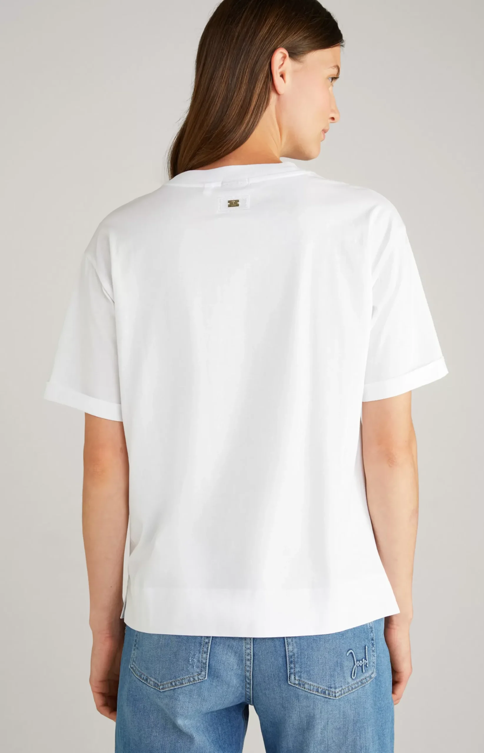 Cotton T-Shirt in White