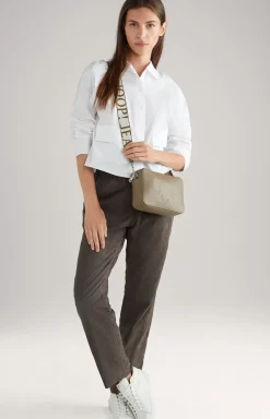 Cotton Twill Blouse in White