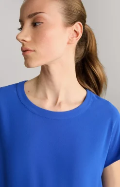 Crêpe Dress in Blue