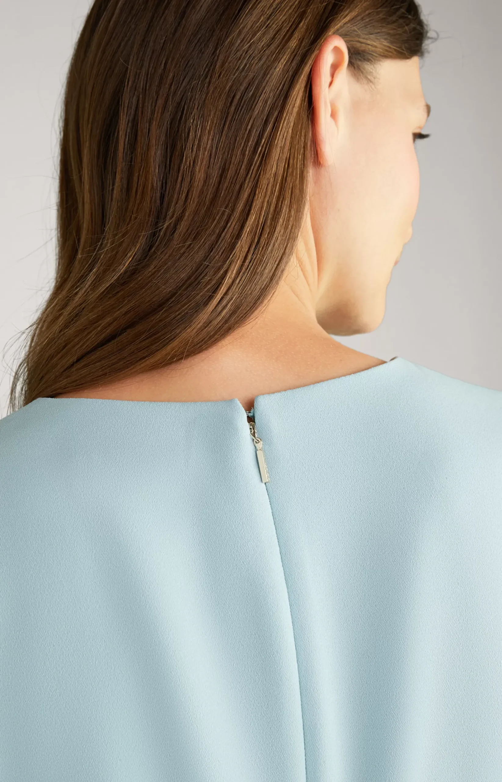 Crêpe Dress in Mint