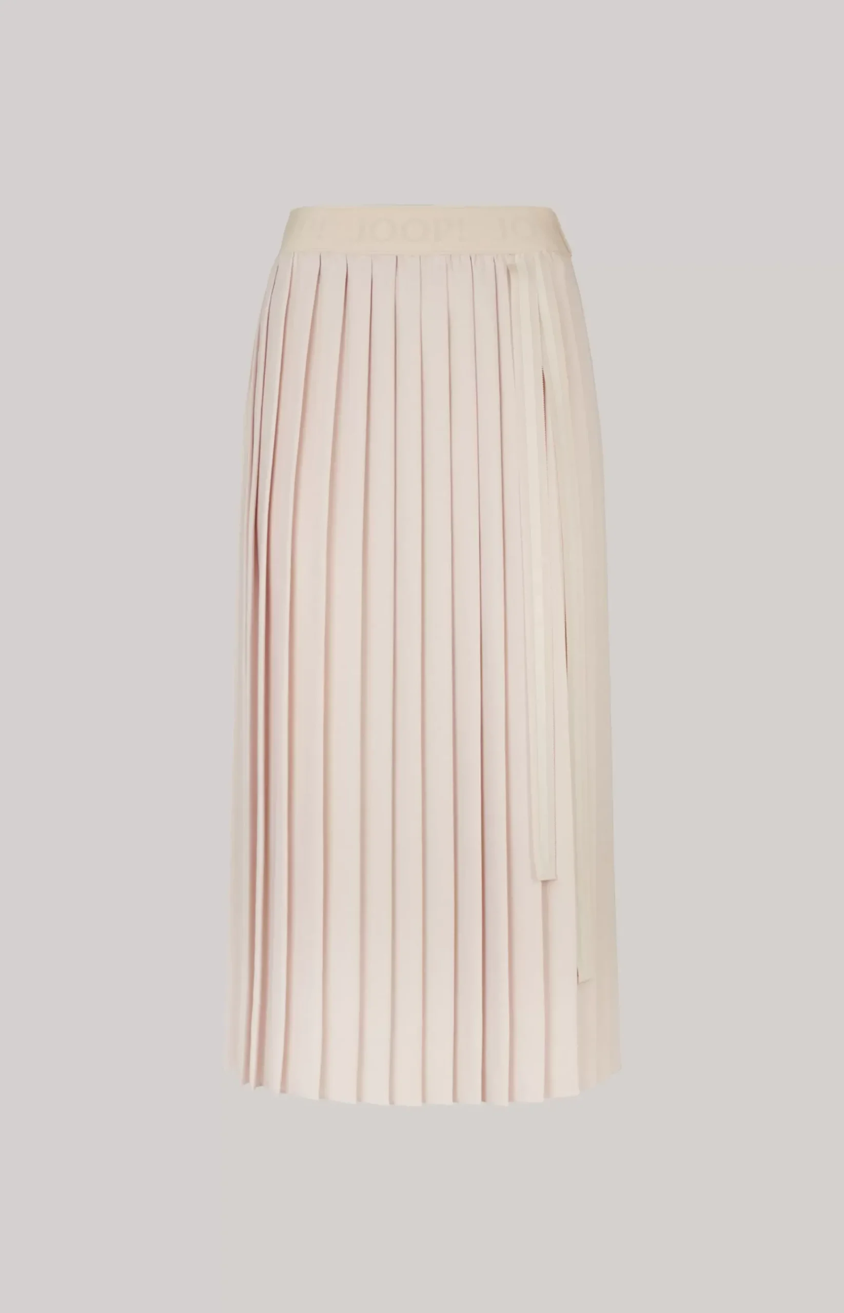Crêpe Skirt in Champagne
