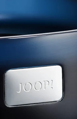 Crystal Line soap dish in dark blue