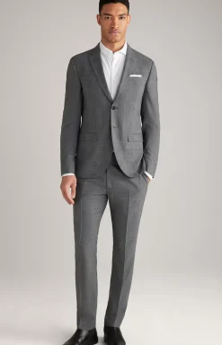 Damon Gun Suit in Grey Check