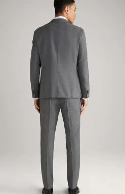 Damon Gun Suit in Grey Check