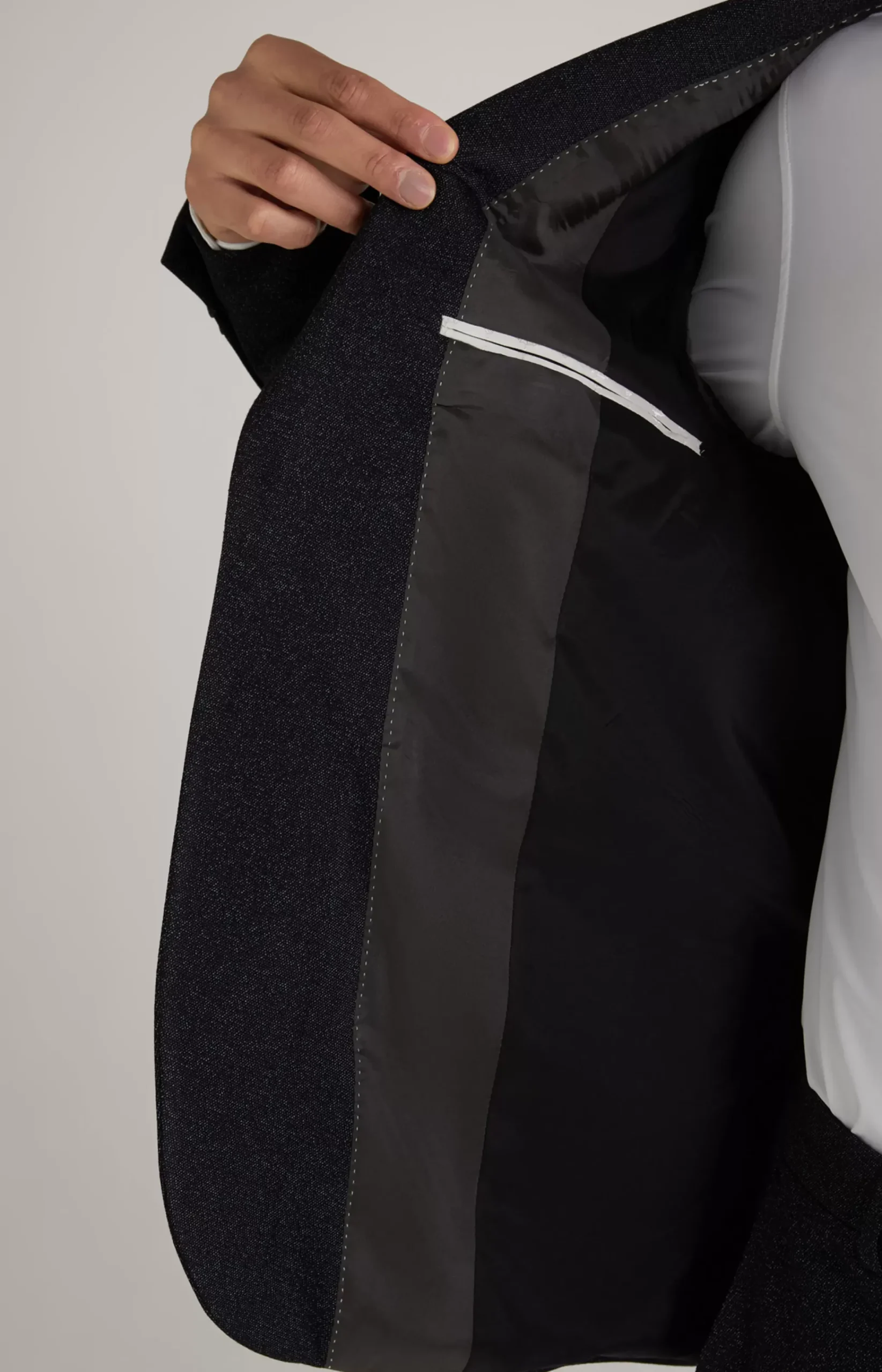 Damon Modular Jacket in Mottled Navy